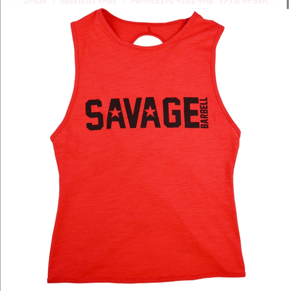 Crossback muscle tank